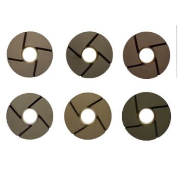 4" Alpha Twincur Resin Bond Polishing Wheel #500