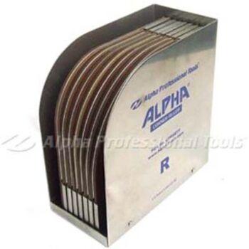 Ruler Radius Set W/Case
