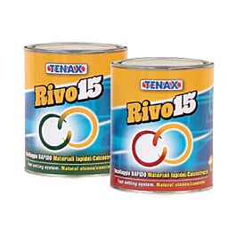 Tenax Rivo 15 Fast Set Epoxy Adhesive Knife Grade Set A-B 2 Liter