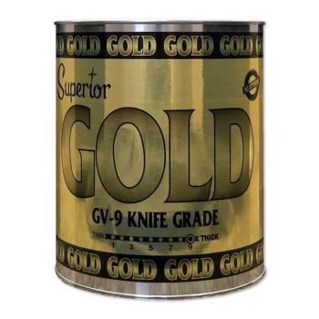 Superior Gold GV-9 Knife Grade Adhesive 1 Gallon