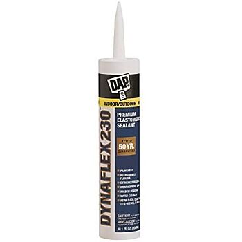 DAP Dynaflex 230 Clear Silicone Door Trim and Window Sealant 10.1 oz