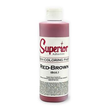 Superior Coloring Paste 8 oz Red Brown