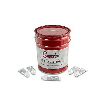 Superior Polyester Transparent Knife Grade 5 Gallon