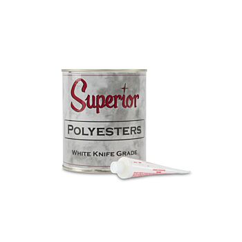 Superior Polyester White Knife Grade 1 Gallon