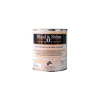 Wood And Stone Polyester Water Clear Knife Grade Quart