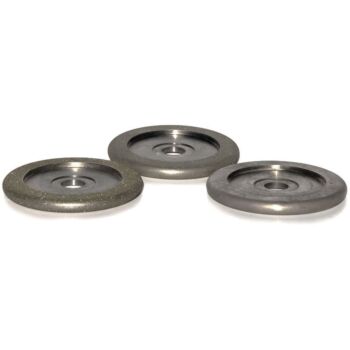 Omega Plated Runnel/ Roping Wheel, 100 Grit