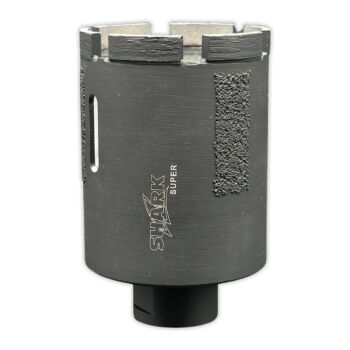 2-1/2" Shark Super Core Bit Laser Side Segmented Black