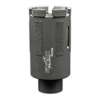 2" Shark Super Core Bit Laser Side Segmented Black