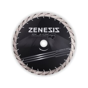 14" Zenesis Black 4 Bridge Saw Blade 25mm