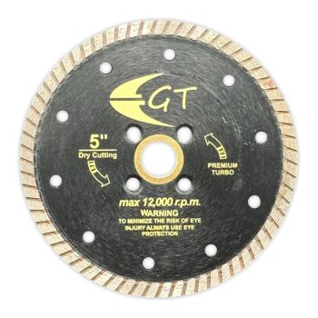 5" GT Granite Premium Turbo Blade Black
