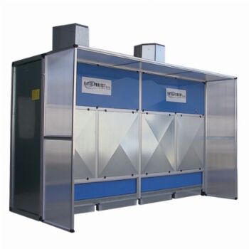 Weha 13' (4 METER) AUTOMATIC DRY DUST COLLECTOR BOOTH SYSTEM