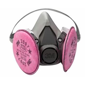 3M 2091 Half Facepiece Reusable Respirator P100 Filter