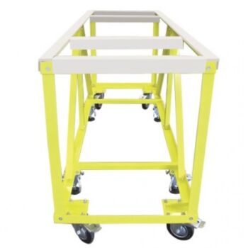 Weha Yellow Work Table With white Rubber 84"X28"X40"