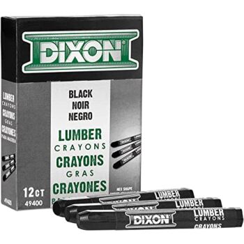 Dixon Lumber Crayons Black