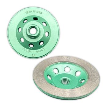 4" Western Turbo Rim Cup Wheel Flat Body Medium