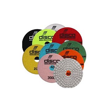 4" Disco Polishing Pads Wet