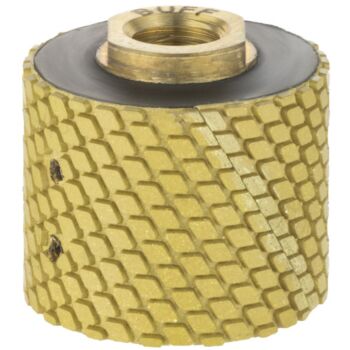 2" Cyclone Drum Polisher White Buff