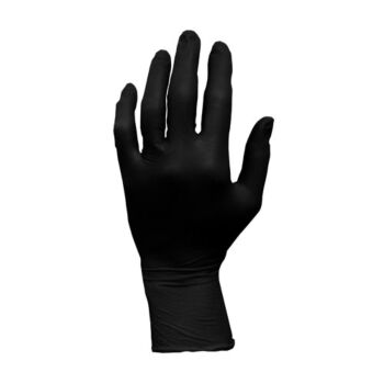Prowork Nitrile Powder Free Exam Disposable Gloves 6 Mil Black Large