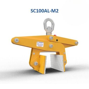 Abaco Scissor Clamp with White Rubber #SC100AL-M2-W
