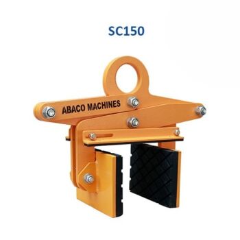 AbacoScissor Clamp Black Rubber #SC150-B