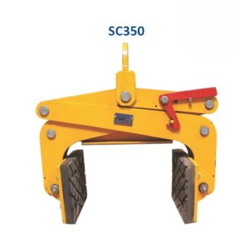 Abaco Scissor Clamp Black Rubber #SC350-B