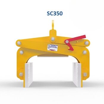 Abaco Scissor Clamp White Rubber #SC350