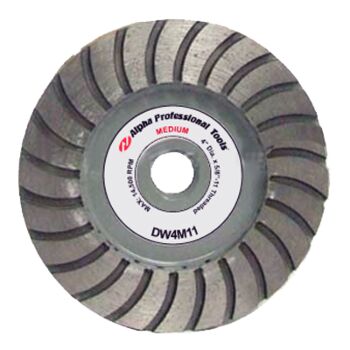 4" Alpha DW Style Grinding Wheel Coarse
