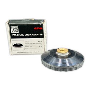 4" Alpha PVA Quick Change Snail Lock Adapter 5/8"-11 Thread