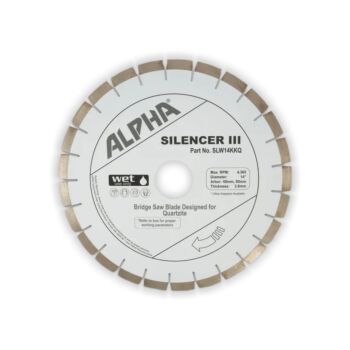 Alpha Silencer III Blade for Quartzite