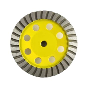 6" Apexx Turbo Cup Wheel Medium Yellow #21601-01010