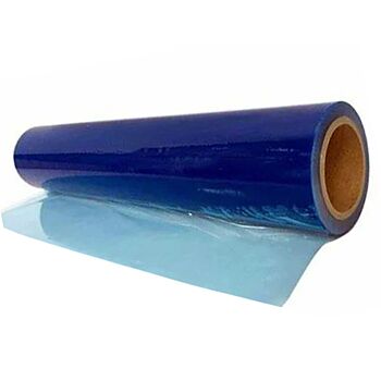 1.5 Mil Window Film Cover UV Resistant Blue 24"x300'