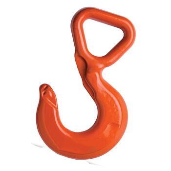 Cm Flat Eye Rigging Hook Without Latch 6000lbs Capacity