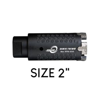 2" Cyclone Wet Side Protection Core Bit
