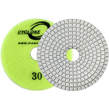 Cyclone Engineered Stone White 7 Step Polishing Pad