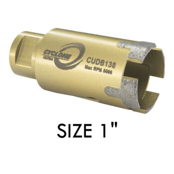 1" Cyclone Ultra Wet Core Bit