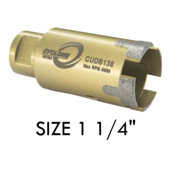 1-1/4" Cyclone Ultra Wet Core Bit