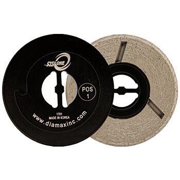 4" Cyclone Snail Lock Wheel Pos 3 Resin