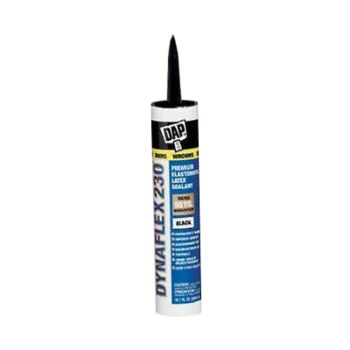 DAP Dynaflex 230 Black Silicone Door Trim and Window Sealant 10.1 oz