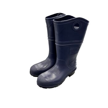 Dunlop Durapro Steel Toe Boot Size 8 Blue