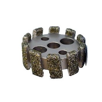 AME00028# Electroplated Stubbing Wheel Ø50X20 B14 3+3