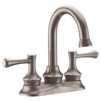 4'' 2 Handle Lavatory Faucet Brushed Nickle Finish