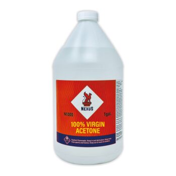 Nexus 100% Virgin Acetone 4 x 1 Gallon