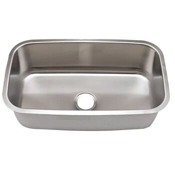 SM3118 CSP Single Bowl Stainless Steel Sink SM3118 Undermount