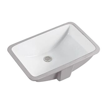 Undermount Rectangle Bathroom Sink Bone US2114#