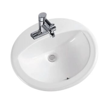 SK-25-B CSP Single Bowl Porselen Sink 114 BEIGE DROP IN