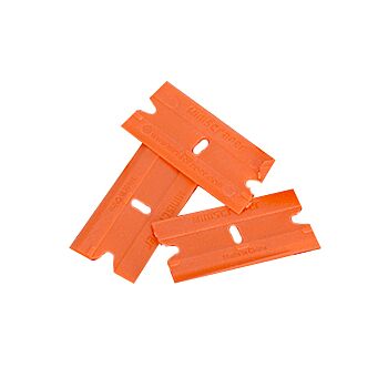 Shark Plastic Razor Blade Orange
