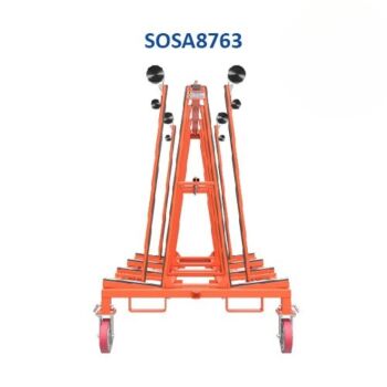 Abaco SOSA8763-B Smart One Stop A-Frame Black Rubber #