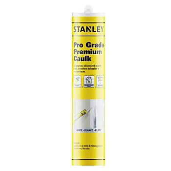 Stanley Pro Grade Premium Caulking White 10.1 oz 300ml