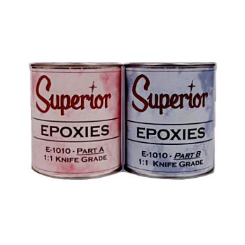 Superior E1010 Epoxy Adhesive Knife Grade Set A-B Quart
