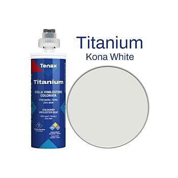 Tenax Titanium Cartridge 250ml Kona White